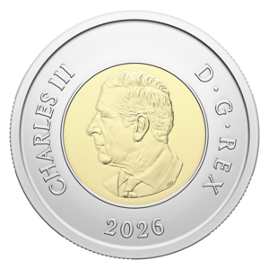 2026 Toonie - CN Tower - Coloured obverse